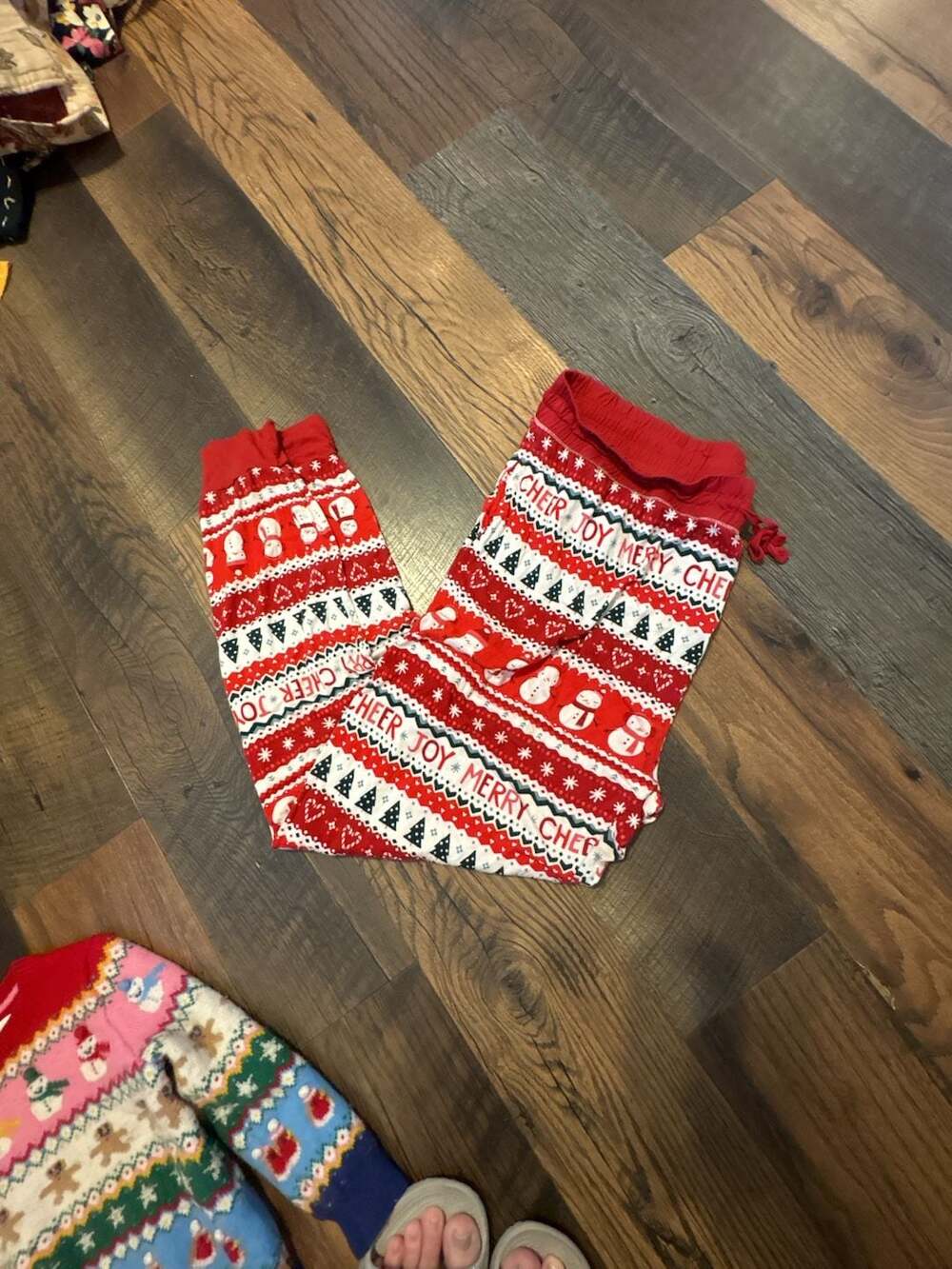 Little Sleepies Merry Cheer Pajama Pants Size X-Large